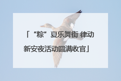 “粽”夏乐舞街 律动新安夜活动圆满收官