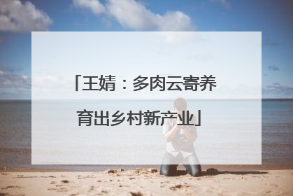 王婧：多肉云寄养 育出乡村新产业