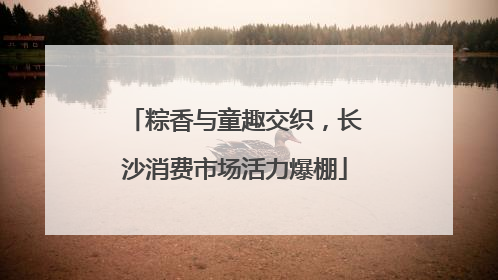 粽香与童趣交织，长沙消费市场活力爆棚