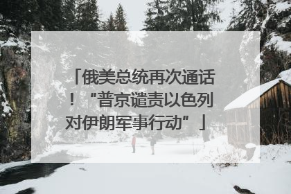 俄美总统再次通话！“普京谴责以色列对伊朗军事行动”