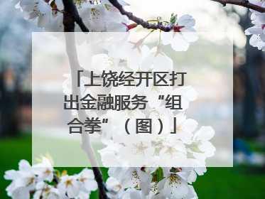 上饶经开区打出金融服务“组合拳”（图）