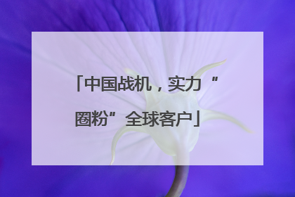中国战机，实力“圈粉”全球客户