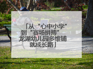 从“心中小学”到“赛场拼搏” 龙湖幼儿园多维铺就成长路