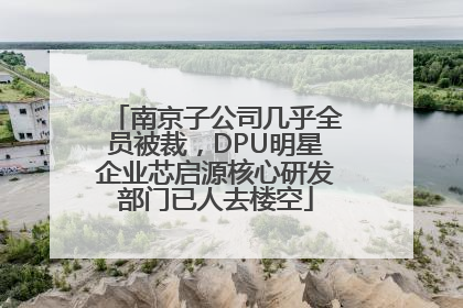 南京子公司几乎全员被裁，DPU明星企业芯启源核心研发部门已人去楼空
