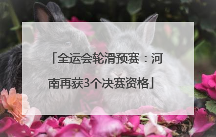 全运会轮滑预赛：河南再获3个决赛资格