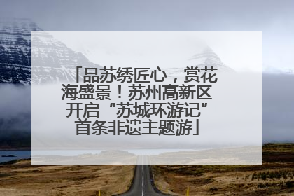 品苏绣匠心，赏花海盛景！苏州高新区开启“苏城环游记”首条非遗主题游