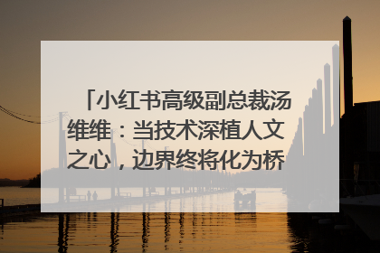 小红书高级副总裁汤维维：当技术深植人文之心，边界终将化为桥梁｜聚焦2025文化强国建设高峰论坛