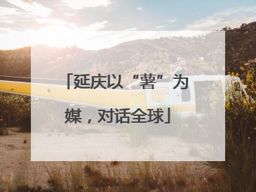 延庆以“薯”为媒，对话全球