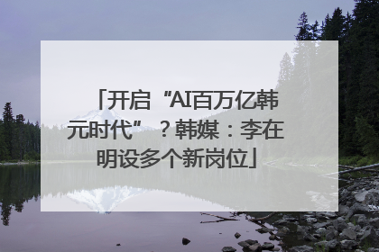 开启“AI百万亿韩元时代”？韩媒：李在明设多个新岗位