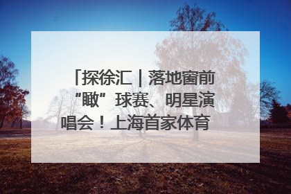 探徐汇｜落地窗前“瞰”球赛、明星演唱会！上海首家体育特色高端酒店亮相