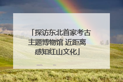探访东北首家考古主题博物馆 近距离感知红山文化