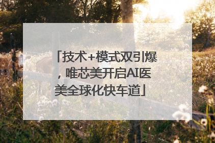 技术+模式双引爆，唯芯美开启AI医美全球化快车道