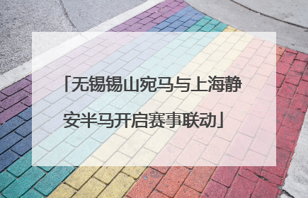 无锡锡山宛马与上海静安半马开启赛事联动