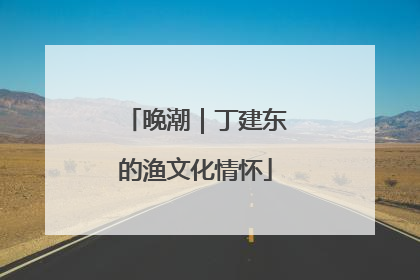晚潮｜丁建东的渔文化情怀