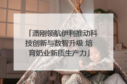 潘刚领航伊利推动科技创新与数智升级 培育奶业新质生产力