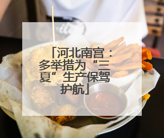 河北南宫：多举措为“三夏”生产保驾护航