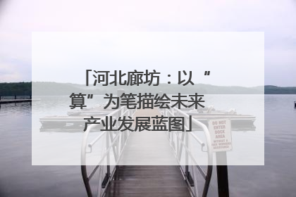 河北廊坊：以“算”为笔描绘未来产业发展蓝图