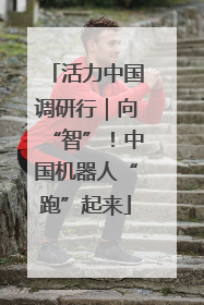 活力中国调研行｜向“智”！中国机器人“跑”起来