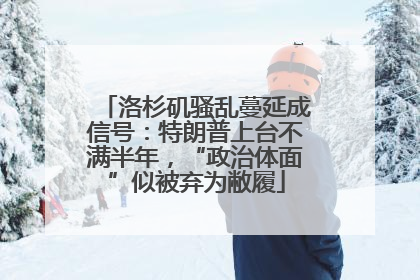 洛杉矶骚乱蔓延成信号：特朗普上台不满半年，“政治体面”似被弃为敝履