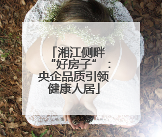 湘江侧畔 “好房子”：央企品质引领健康人居