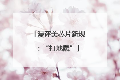 漫评美芯片新规：“打地鼠”