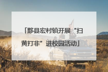 黟县宏村镇开展“扫黄打非”进校园活动