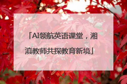 AI领航英语课堂，湘滇教师共探教育新境